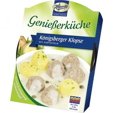 Königsberger Klopse mit Kartoffeln