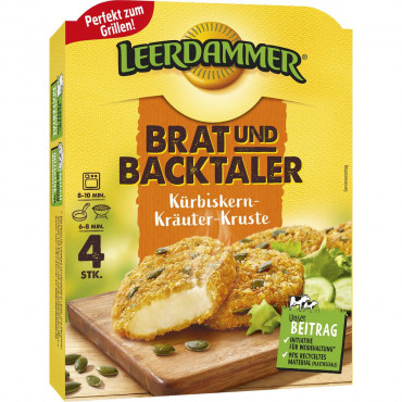 Brat- & Backtaler, Kürbiskern-Kräuter-Kruste