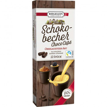 Schokoladen-Becher, zartbitter
