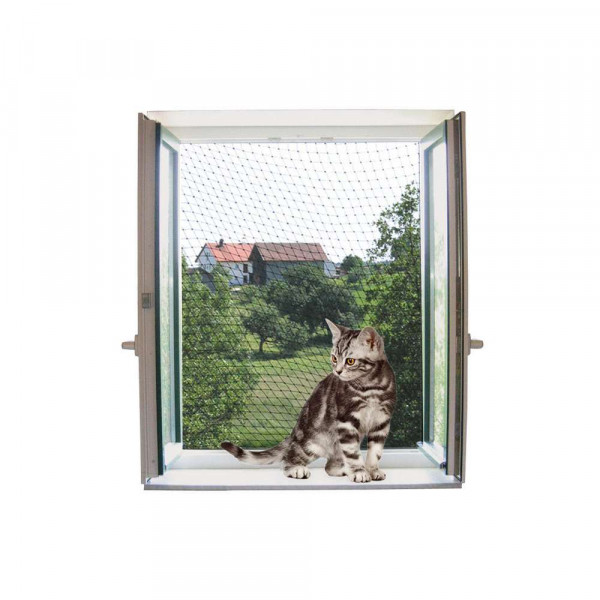 Katzenschutznetz transparent, 2x3m