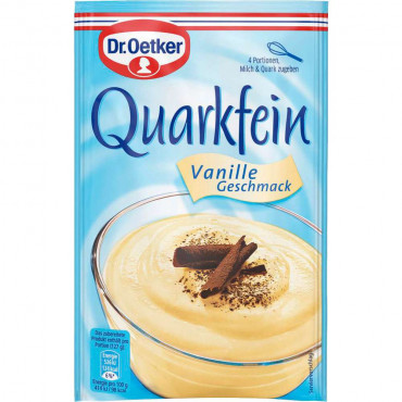 Quark Quarkfein, Vanille
