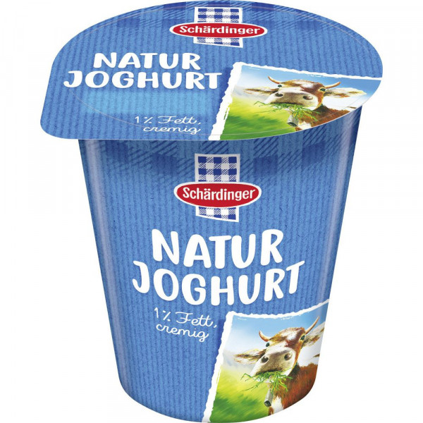 Joghurt, 1% Fett