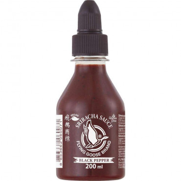 Chilisauce Sriracha, Black Pepper
