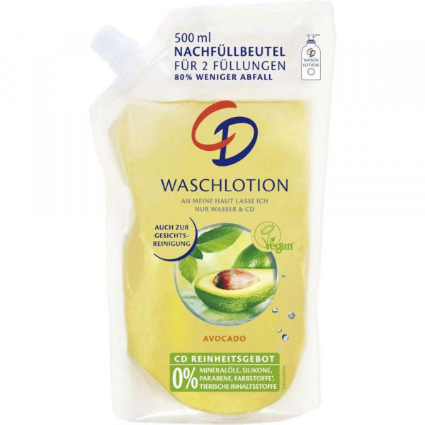 Waschlotion Nachfüller, Avocado