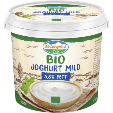 Bio Joghurt mild 3,8% Fett