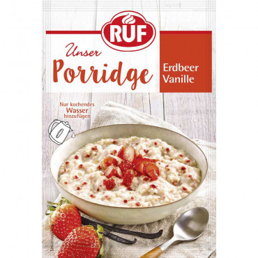 Porridge, Erdbeere-Vanille