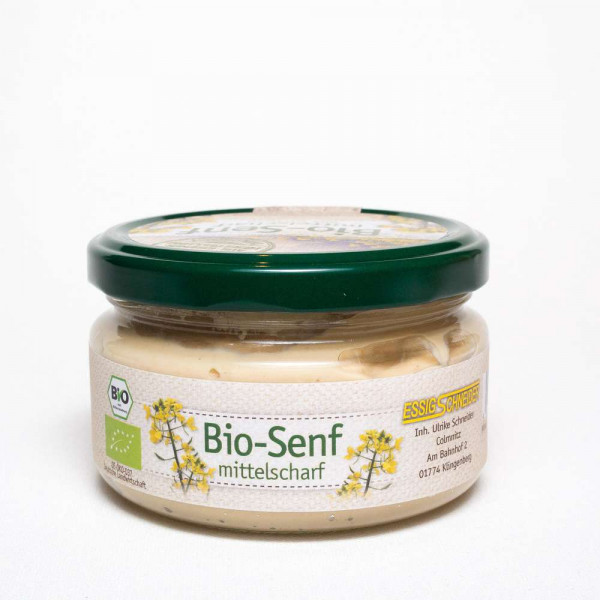 Bio Senf, mittelscharf