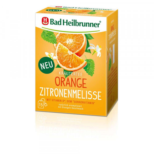 Tee Orange Zitronenmelisse