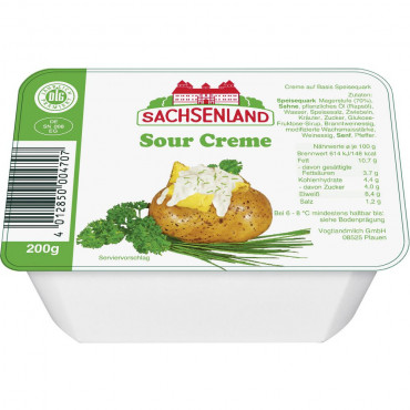 Sahnequark, Sour Cream