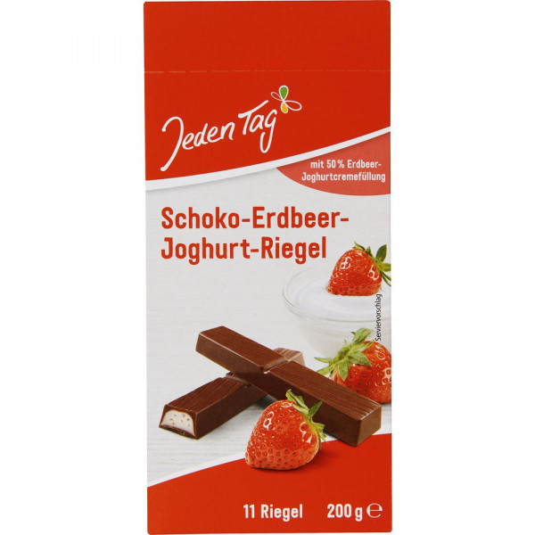 Schoko-Erdbeer-Joghurt-Riegel