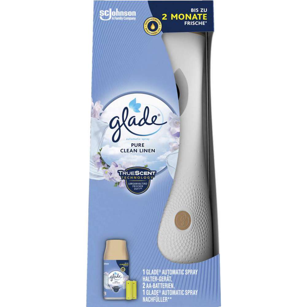 Lufterfrischer Automatic Spray Original, Pure Clean Linen von Glade