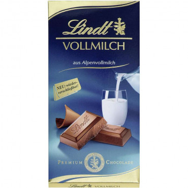 Tafelschokolade, Vollmilch