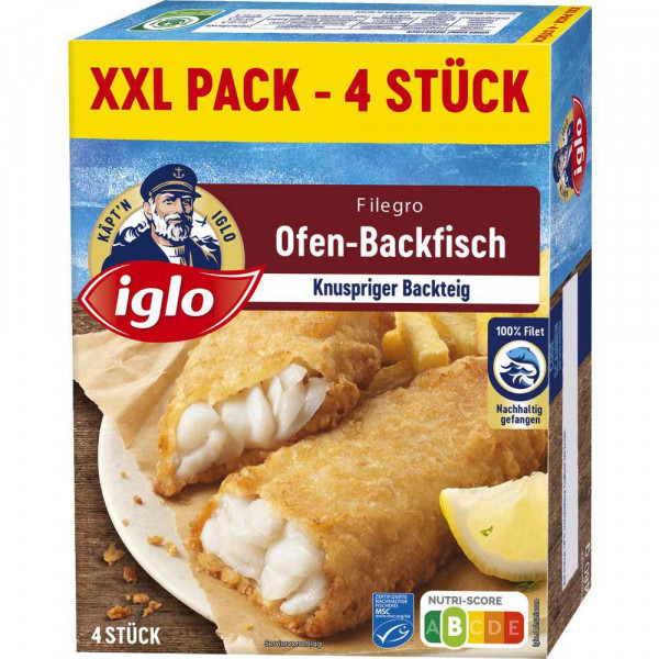 Ofen-Backfisch Filegro