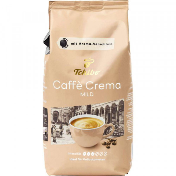 Caffè Crema mild, ganze Bohne
