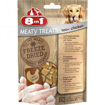 Hunde-Snack Meaty Treats, Huhn Pur
