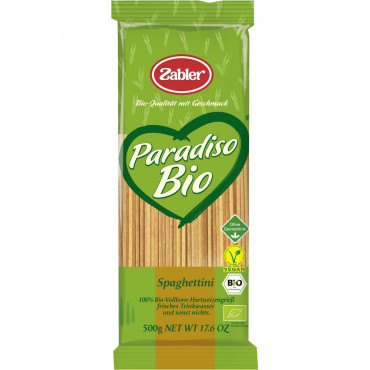Bio Nudeln Paradiso Bio, Vollkorn-Spaghettini