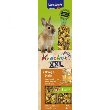 Kaninchen Kräcker XXL, Honig/Dinkel