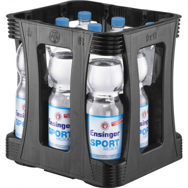 Mineralwasser, Sport, Medium (9x 1,000 Liter)