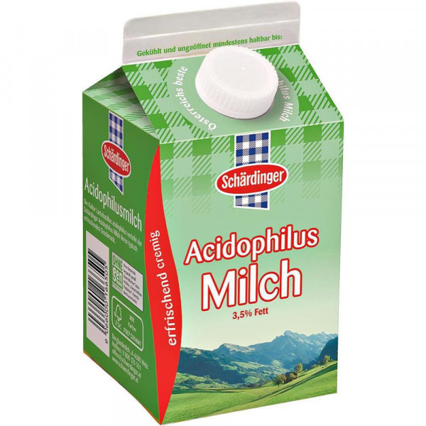 Acidophilusmilch, 3,5% Fett