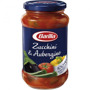 Pasta Sauce mit Tomaten, Zucchini & Aubergine