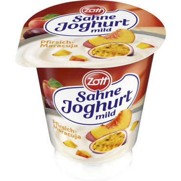 Sahnejoghurt, Pfirsich-Maracuja