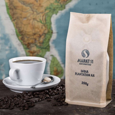 Kaffee-Bohnen India Plantation