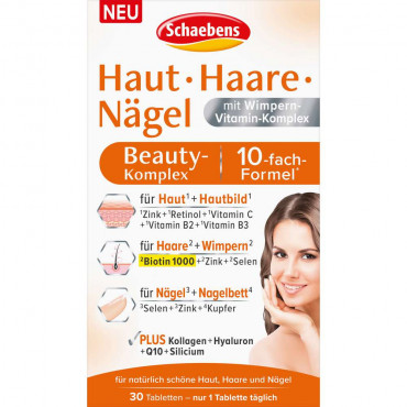 Haut/Haare/Nägel Beauty-Komplex, Tabletten