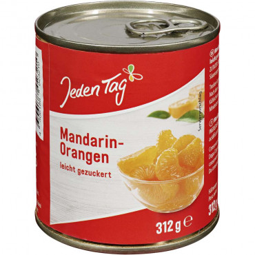 Mandarin-Orangen, leicht gezuckert