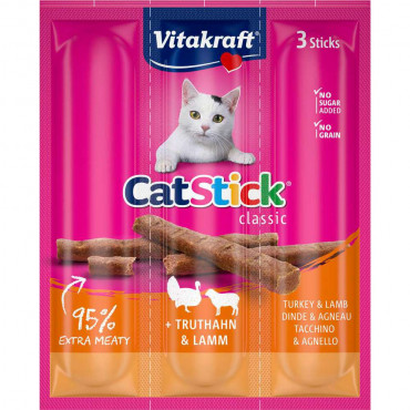 Katzen-Snack Cat Stick, Truthahn & Lamm