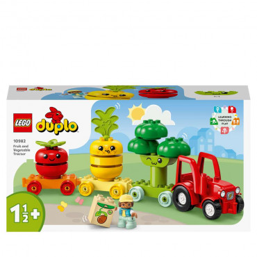 LEGO DUPLO My First 10982 Obst- und Gemüse-Traktor Kleinkinder-Spielzeug