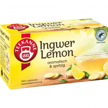 Früchtetee, Ingwer-Lemon