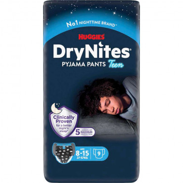 Windeln DryNites Pyjama Pants, Boy 8-15 Jahre
