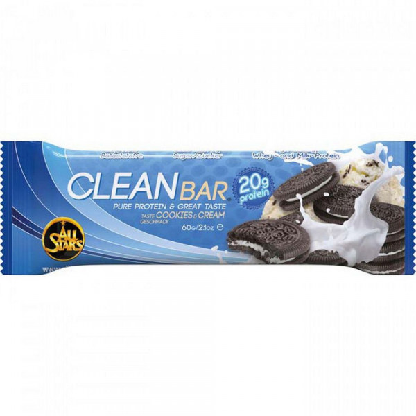 Protein-Riegel Clean Bar, Cookie & Cream