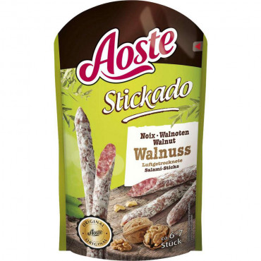 Salami-Snack Stickado, Walnuss
