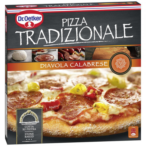 Pizza Tradizionale Diavola Calabrese, tiefgekühlt