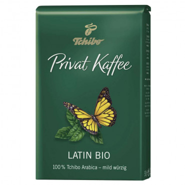 Privatkaffee Latin Bio, ganze Bohne