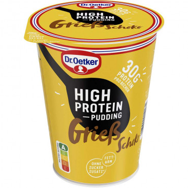 High Protein Pudding, Grieß/Schoko