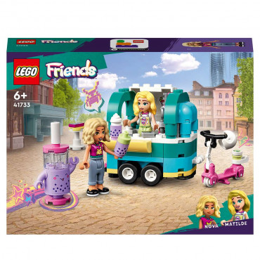 LEGO Friends 41733 Bubble-Tea-Mobil, Spielzeug-Roller mit Mini-Puppen