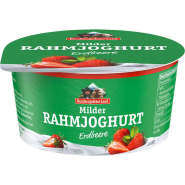 Rahmjoghurt, Erdbeere