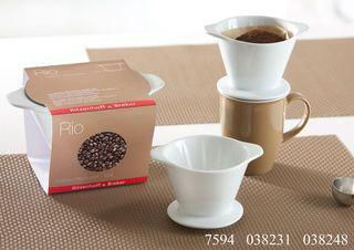 Kaffeefilter "Rio" aus Porzellan, Gr. 104