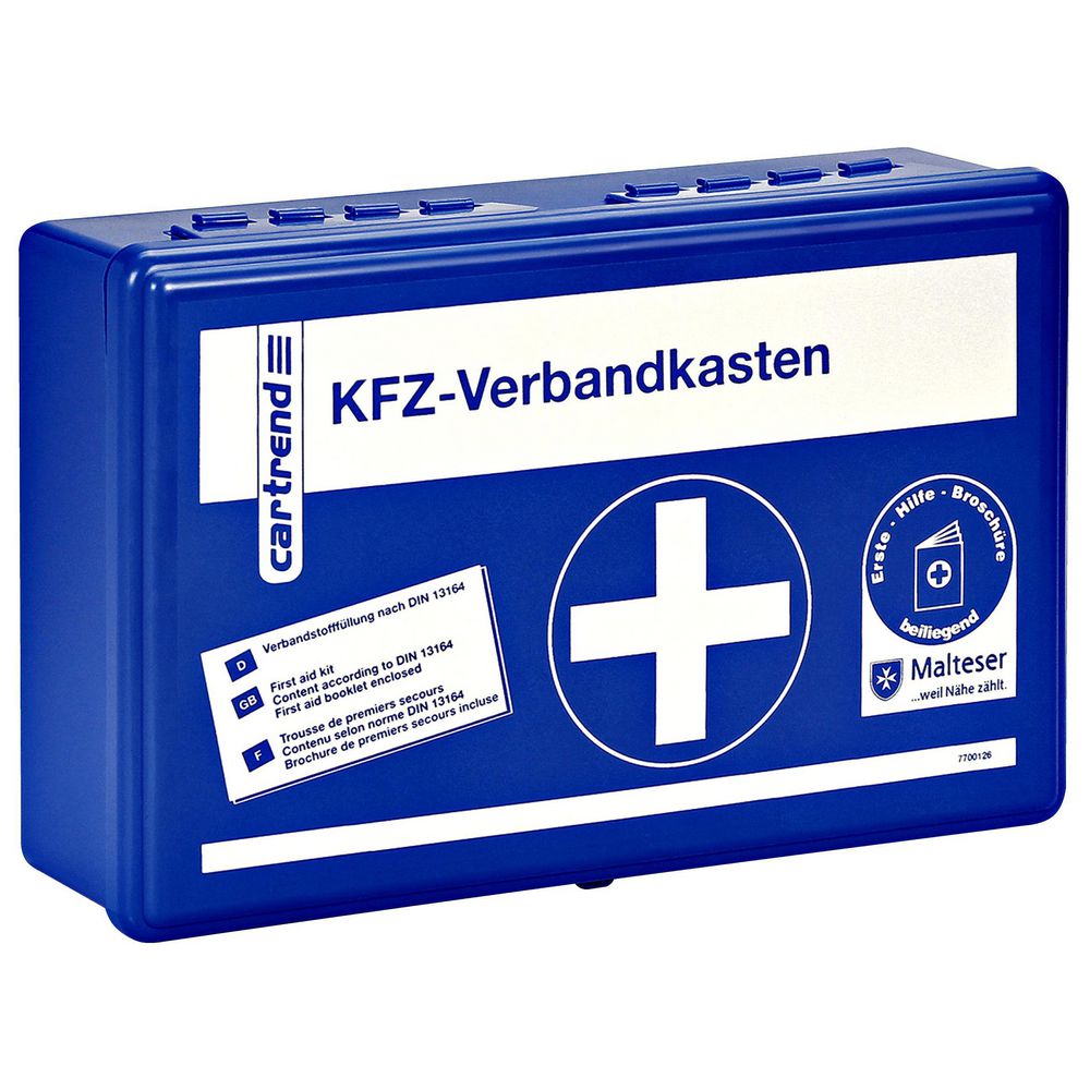 Cartrend Kfz-Verbandskasten Classic Blau DIN 13164-2022 kaufen bei OBI
