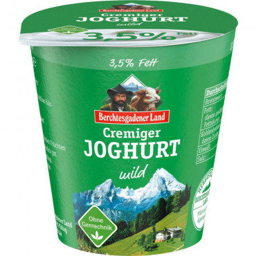 Cremiger Naturjoghurt 3,5% Fett