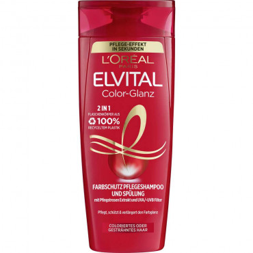 Elvital Shampoo, Color Glanz 2in1