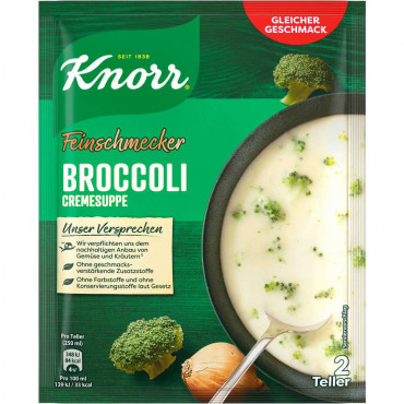 Gewürzmischung Feinschmecker, Broccoli-Creme Suppe