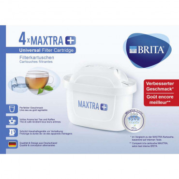 Wasserfilter-Kartusche Maxtra + 4-er Pack