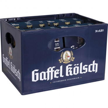 Kölsch Bier, 4,8% (4x Träger in der Kiste zu je 6x 0,330 Liter)