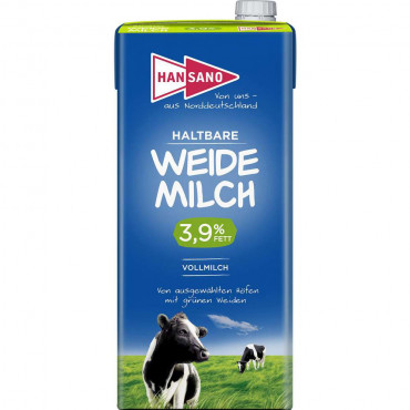 H-Weidemilch 3,9% Fett