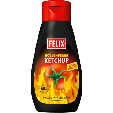 Ketchup Höllenfeuer, extra scharf