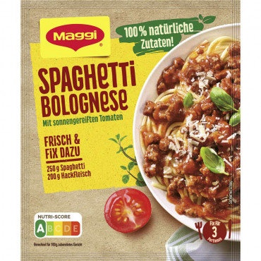 Gewürzmischung Fix, Spaghetti Bolognese 100 % natürliche Zutaten