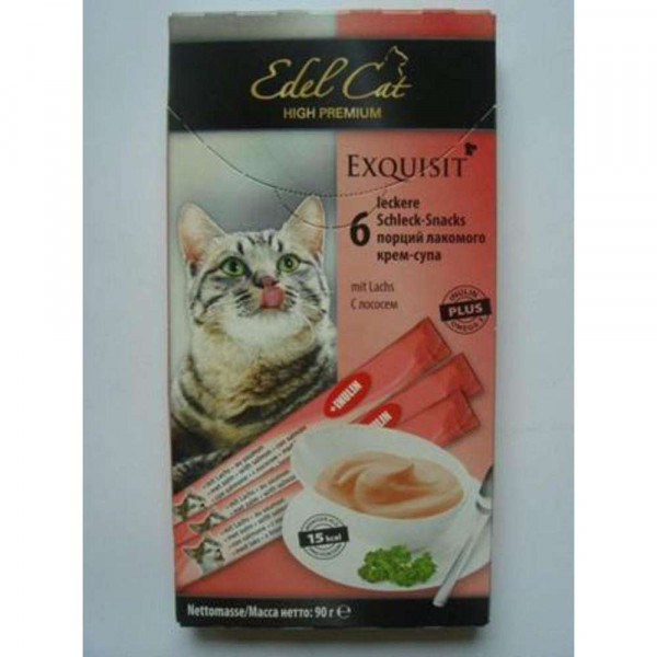 Exquisit Katzen-Schleck-Snacks, Lachs